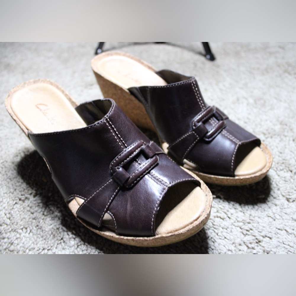 Clarks Wedges 8 M